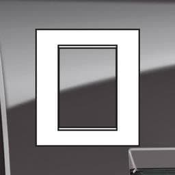 LivingLight - plaque air 3 + 3 modules Tin