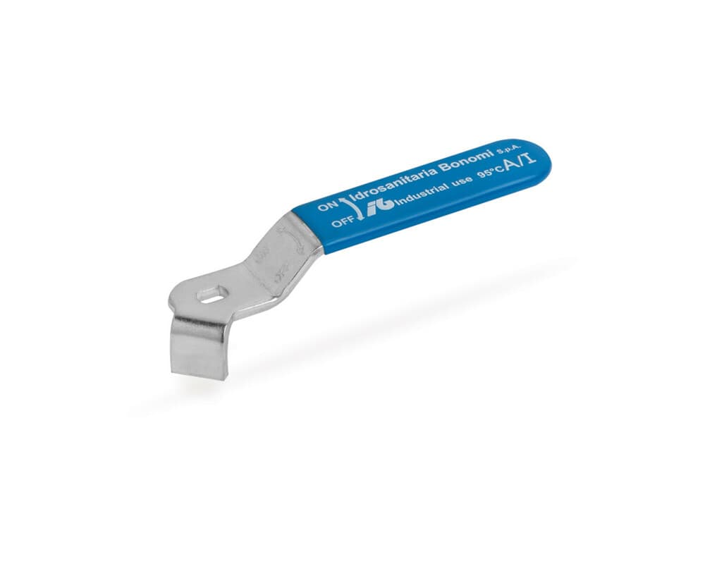 manette longue bleu pour vanne à bille - 1/2" 3/4"