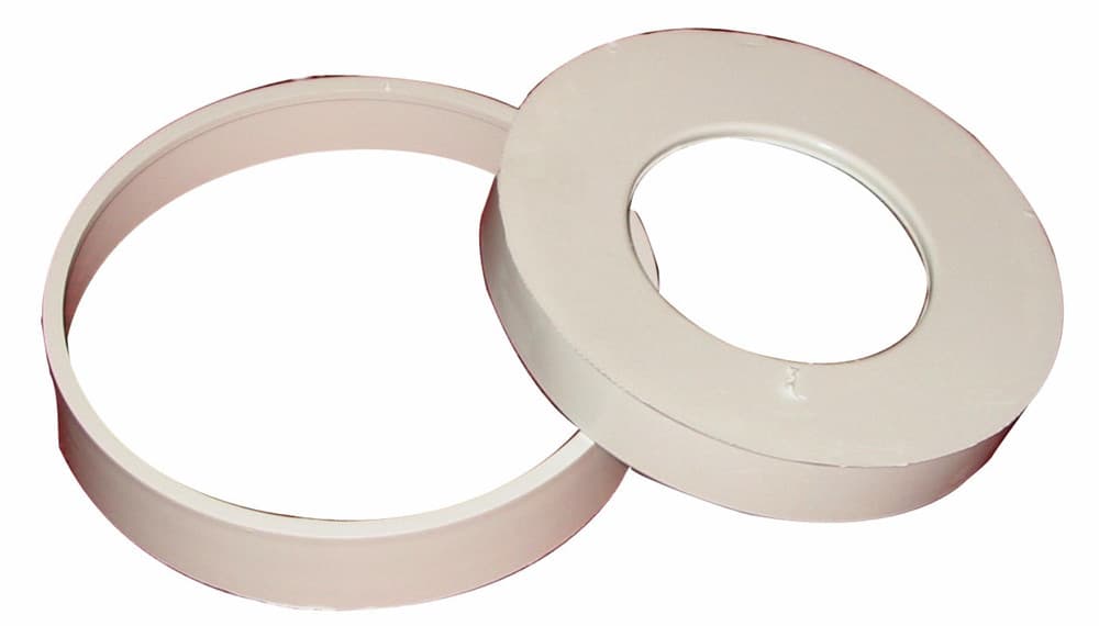 Nicoll clips et joint pour accessoires de toilette rond PVC blanc