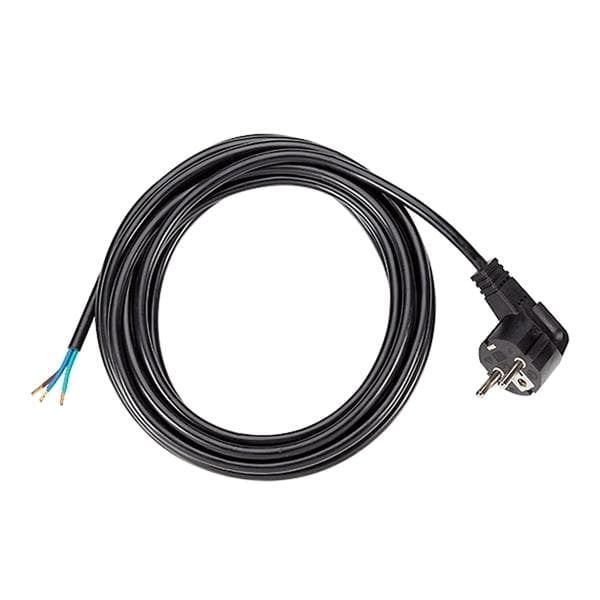 Cordon H05VV-F 3G1,0 - Noir - 2m
