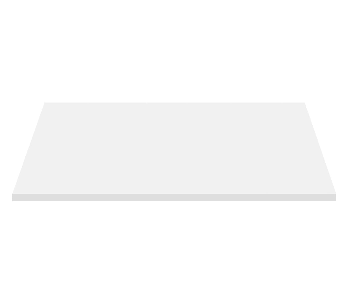 Aloni Shelf In MDF (96.4X45.5X2.6 Cm) - White Matt