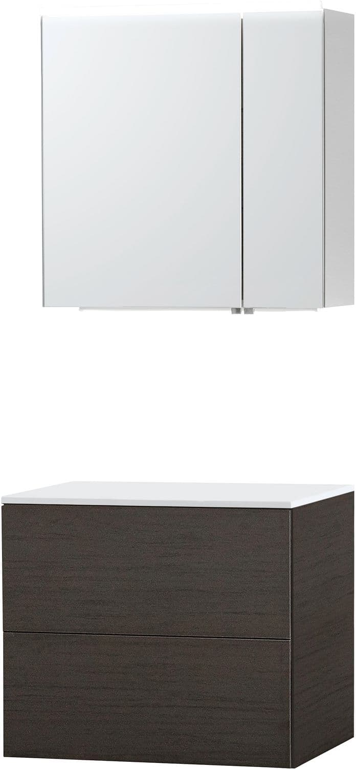 MEUBLE PURO SOLO WENGE 70 SOLID A POSER ARMOIRE TOILETTE