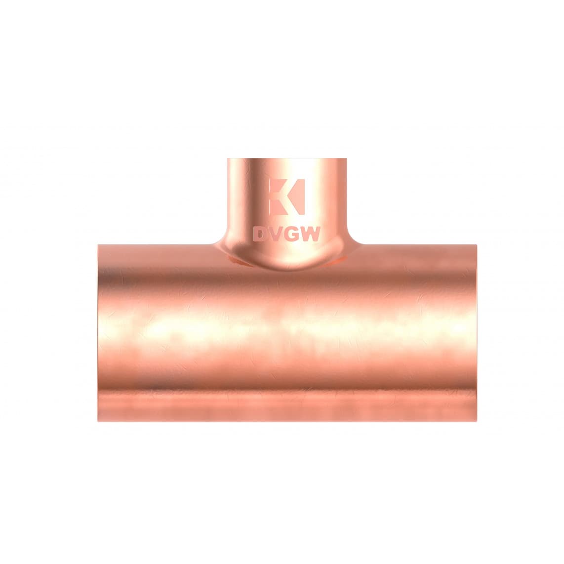 989276055 CU Té de réduction, vierge, 18 mm x 12 mm x 18 mm, 3 manchons (5130)