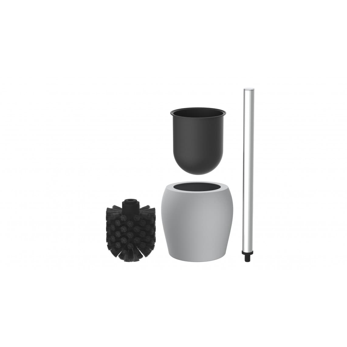 BA0101 Toilet brush holder, grey