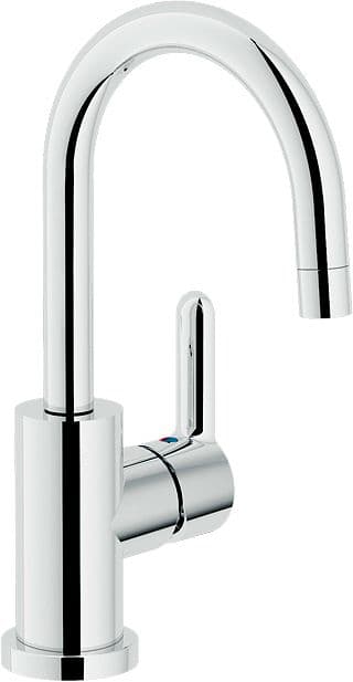 MITIGEUR LAVABO ABC AVEC BEC HAUT ET CLIC CLAC NOBILI
