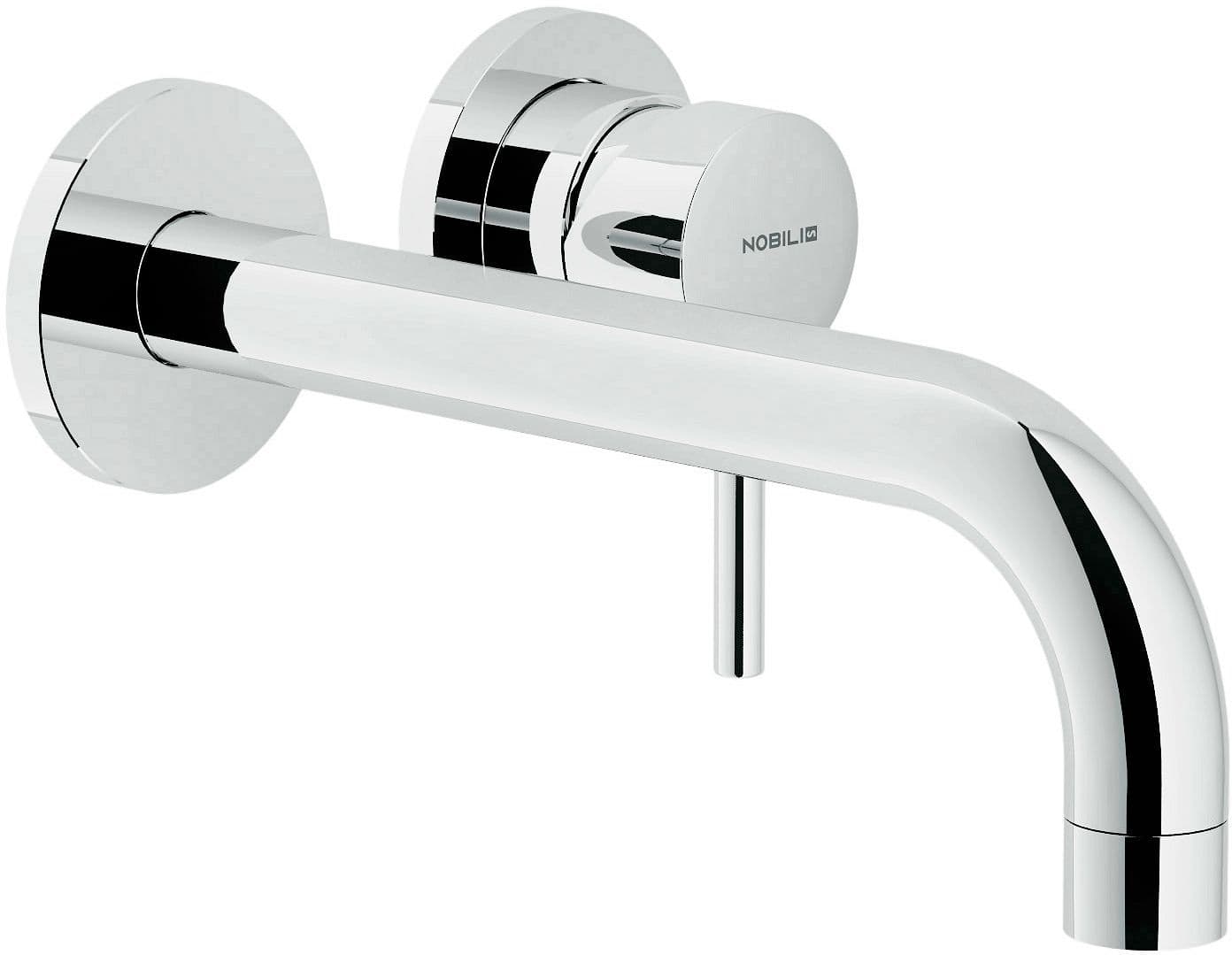 SET DE FINITION MITIGEUR LAVABO LIVE NOBILI 200MM CHROME