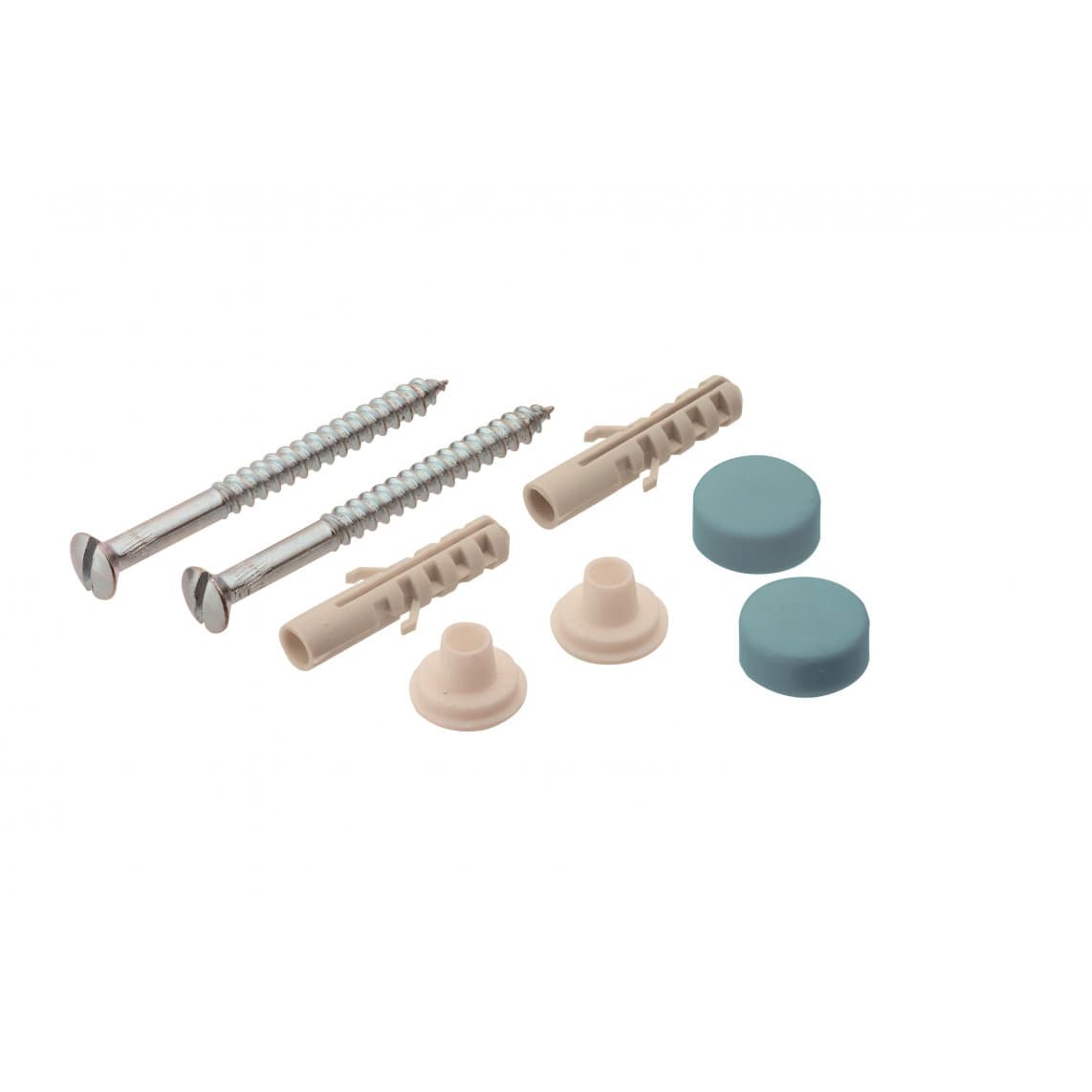 988460748 Kit de fixation pour WC au sol/tablette Tête bombée, Manhattan, M6 x 70 mm