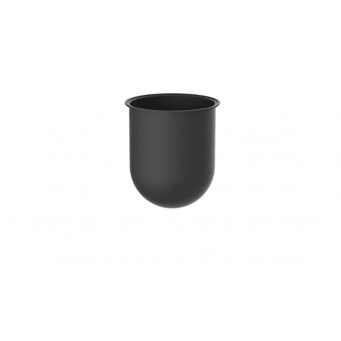 BA0102 Toiletborstelhouder, zwart