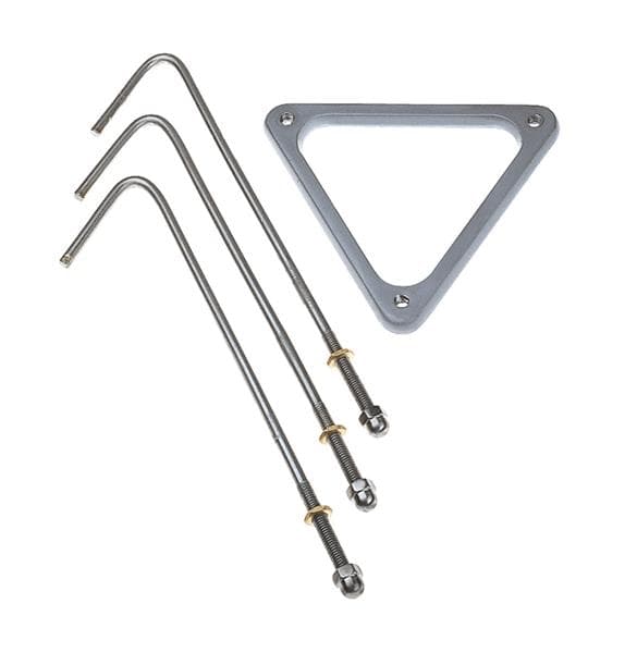 Kit ancrage bêton pour luminaires de jardin