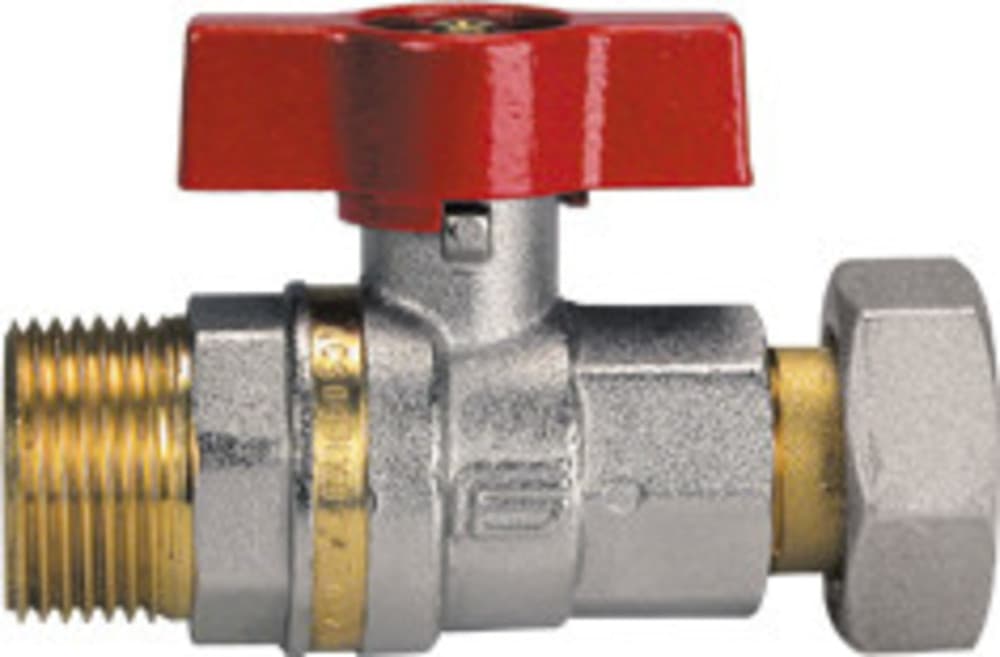 Effebi Aster robinet d'arrêt droite 3/4" M-3/4" ACS
