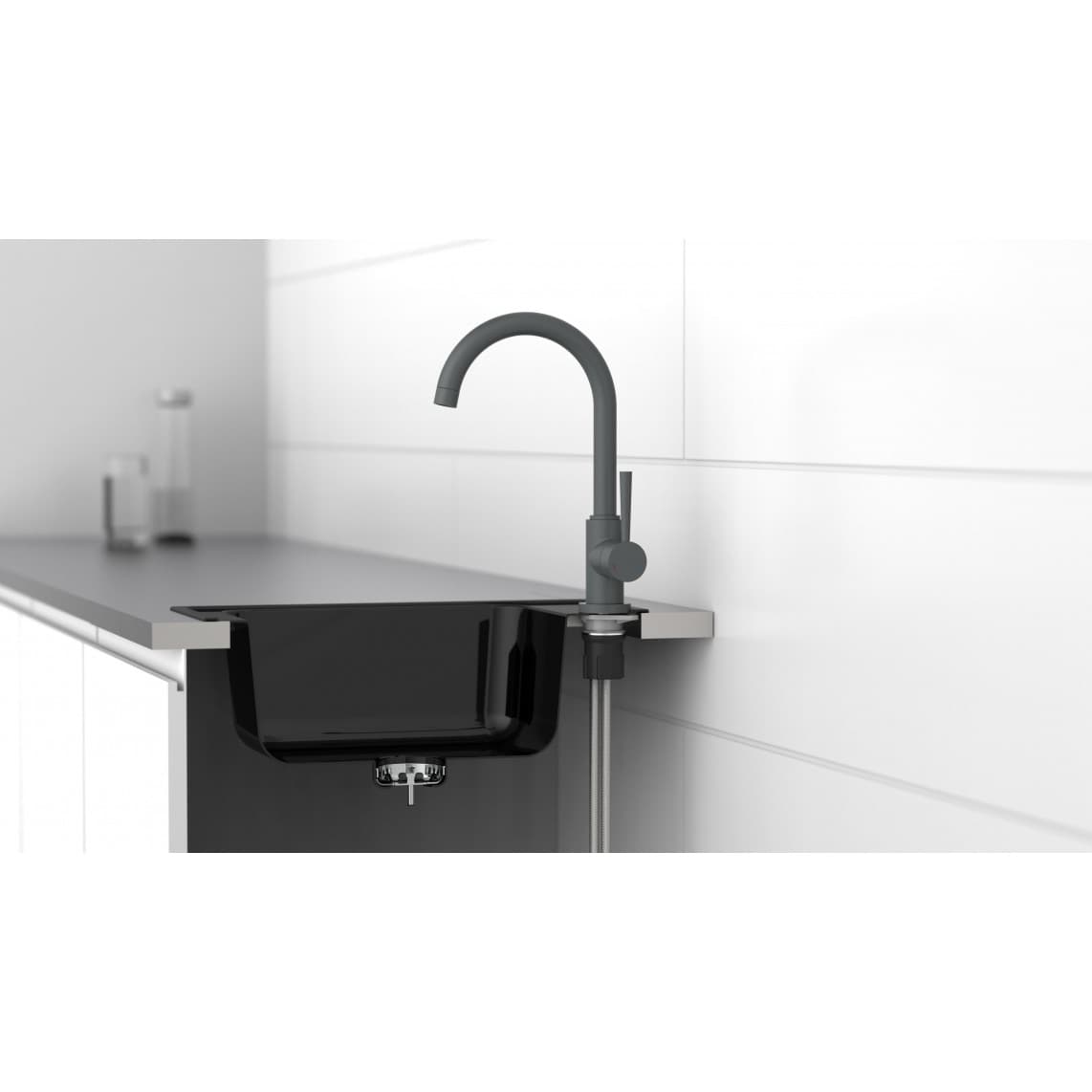 79164 CORNWALL Sink mixer, anthracite matt