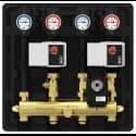 COMPACTE HYDRAULISCHE MODULE MET 1 ONGEMENGDE EN 1 GEMENGDE CV-KRING DN20 REMEHA