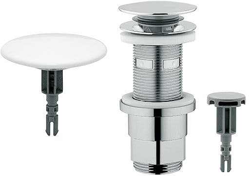 CREPINE UNIVERSEL CLIC CLAC PORCELAINE BLANC