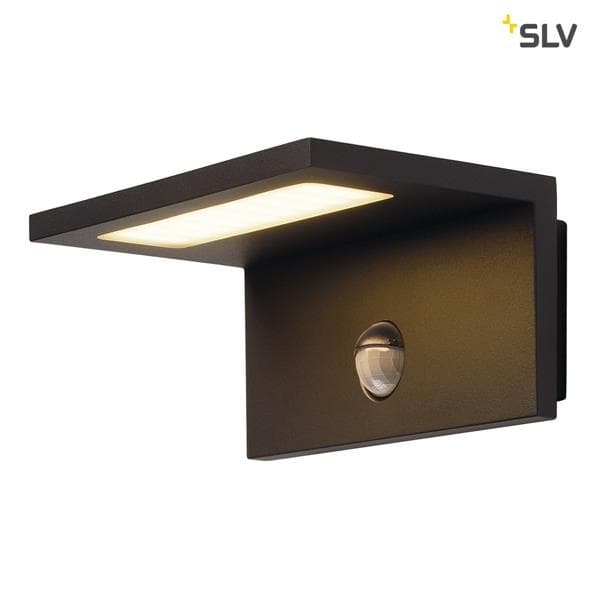 Applique d’extérieur en saillie Led avec détecteur WL, IP44, Anthracite, 3000K