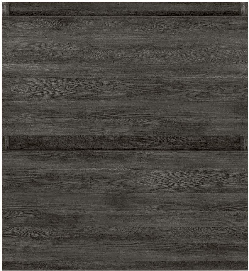 SOUS MEUBLE CITA 2 TIROIRS 60CM CHENE GRAPHIT