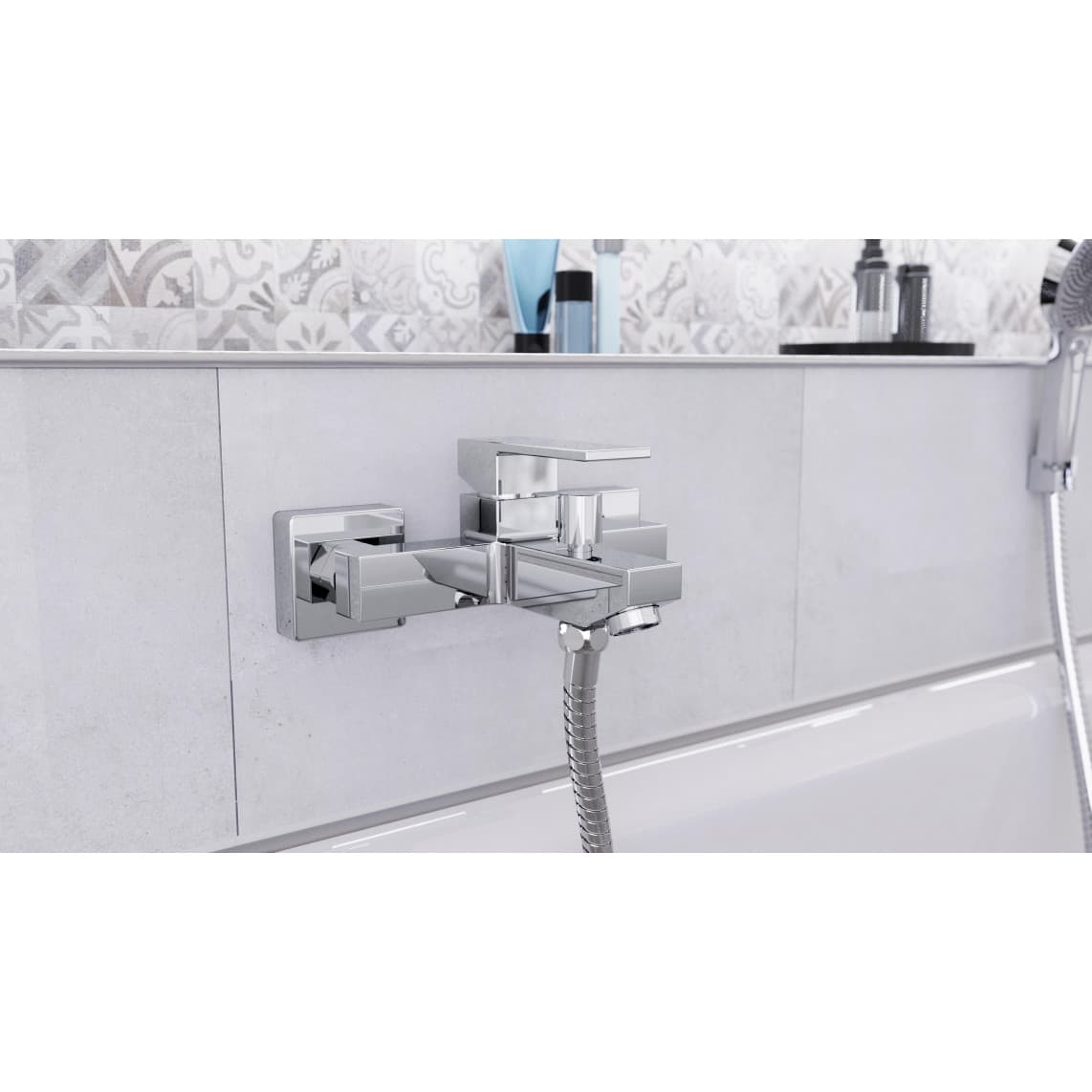 24130 TOKYO II Mitigeur bain/douche, chromé