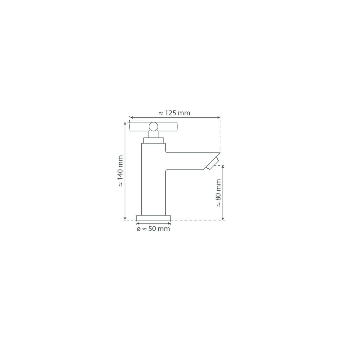 37956 MATAO robinet eau froide, chromé
