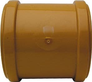 MANCHON A EMBOITER PVC EGOUT 125MM ROUGE/BRUN