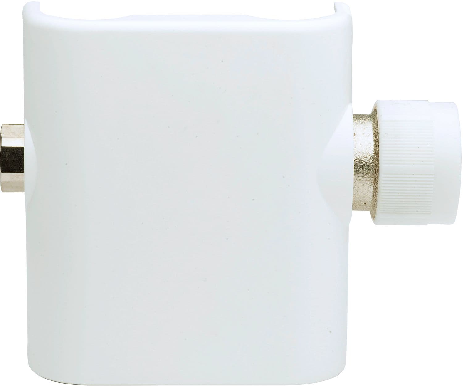 SET VANNE+CACHE THERMIC DROIT BLANC
