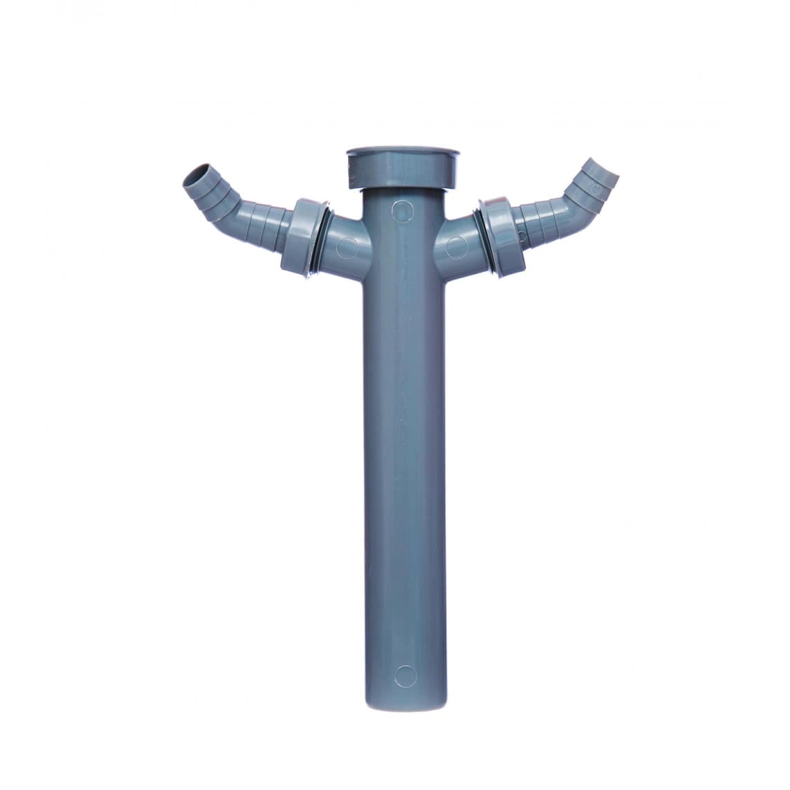 98837149 ECO-SAVE KS tube plongeur, Gris, 1 1/2" F x 250 mm, pour DN 40 mm siphon, avec 3/4" raccordement d'appareil double