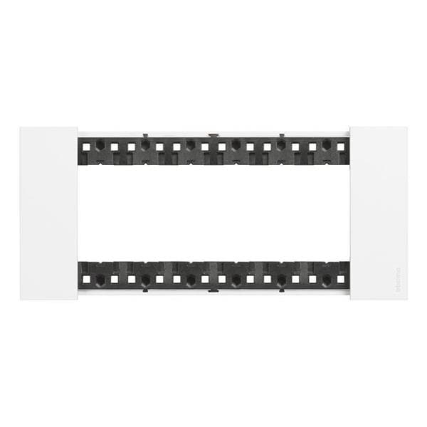 LNow plaque 6 modules Blanc pour support référence K4706