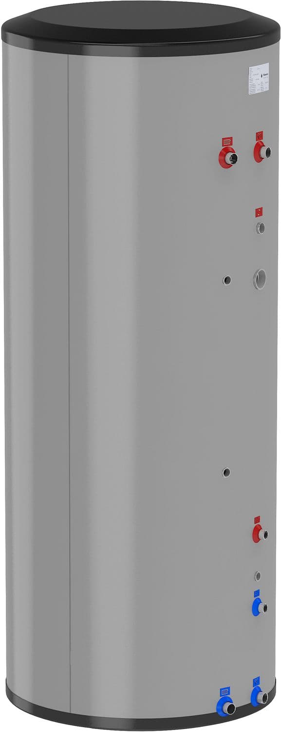 BOILER SOLAR 2 SERPENTINS (POMPE A CHALEUR+SOLAR) INOX FLAMCO 300L