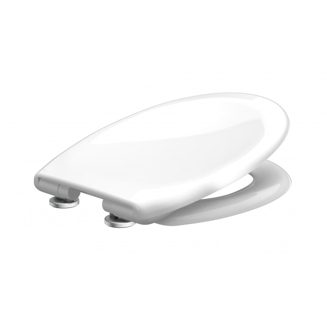 82600 Duroplast Toilet seat WHITE, PREMIUM, with soft close and quick release