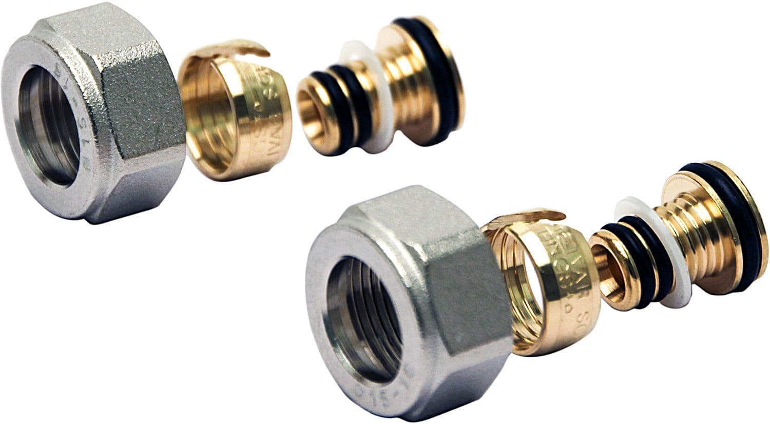 RACCORD A COMPRESSION (2P) BEGETUBE ALUVPE M24-16MM