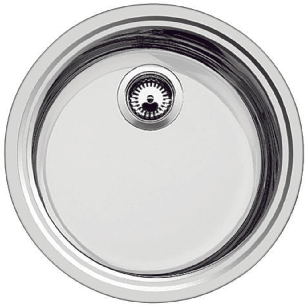 Blanco Rondosol IF évier encastrer 1 bac 448x390mm inox satiné