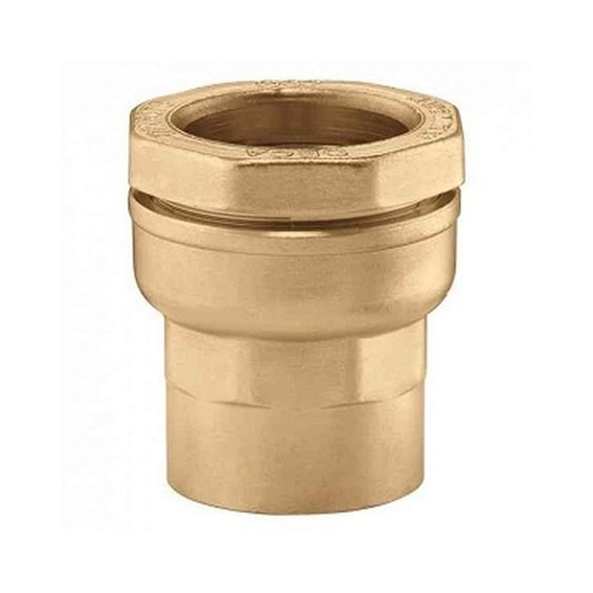 RACCORD DROIT DECA POUR TUBE ACIER ET PE 010R 1/2FX21
