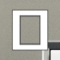 LivingLight - plaque rectangulaire 3 + 3 modules Avenue