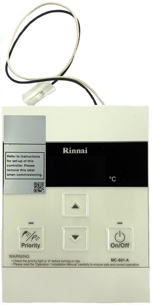 Rinnai télécommande pour Infinity et Envirosmart (maximum 4 par appareil)