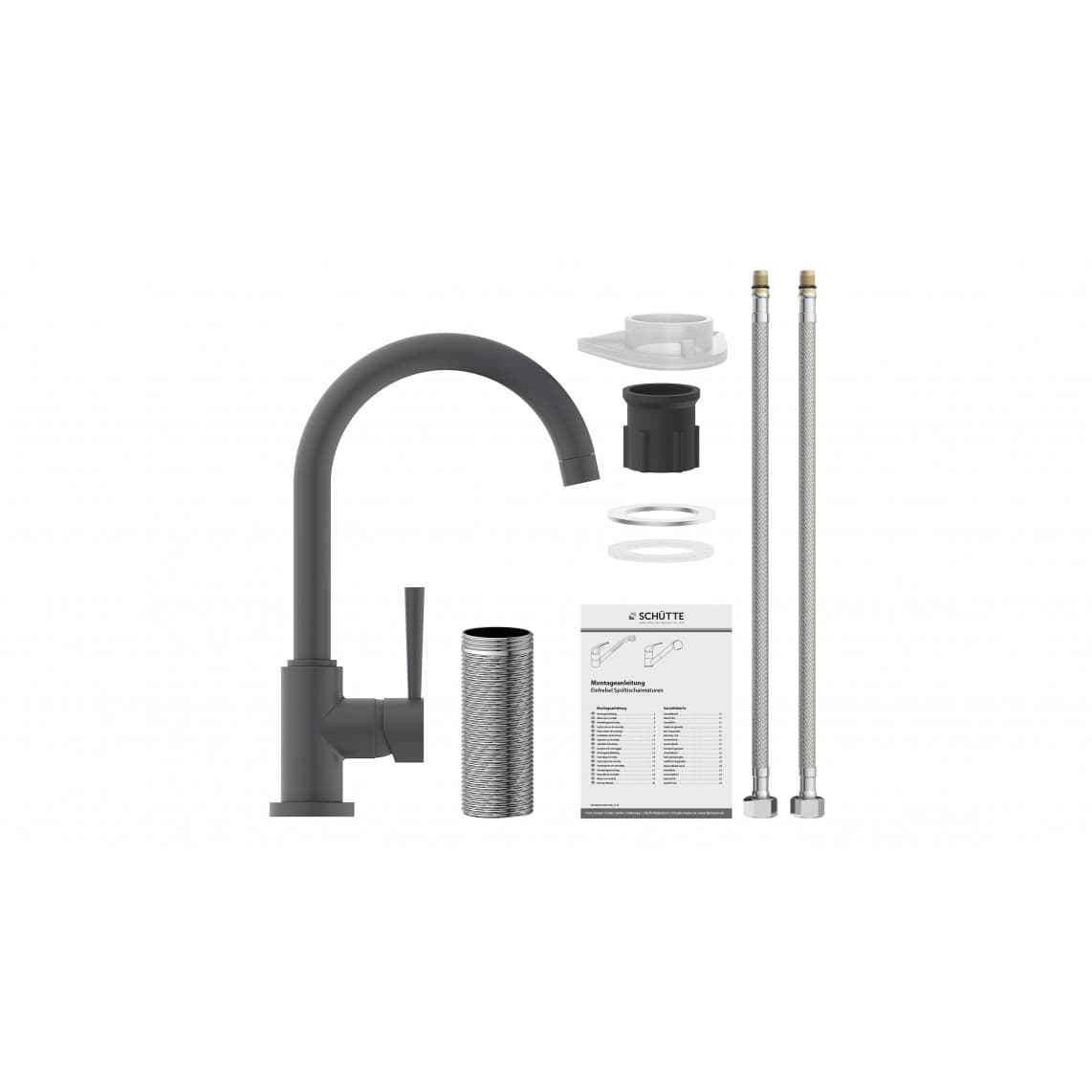 79164 CORNWALL Sink mixer, anthracite matt