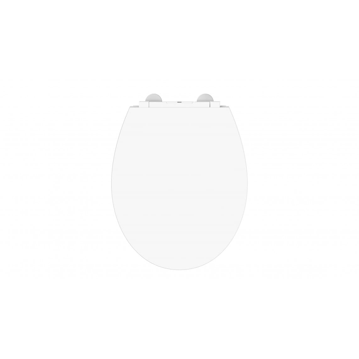 82950 abattant WC en Duroplast avec veilleuse LED, avec frein de chute et déclipsable