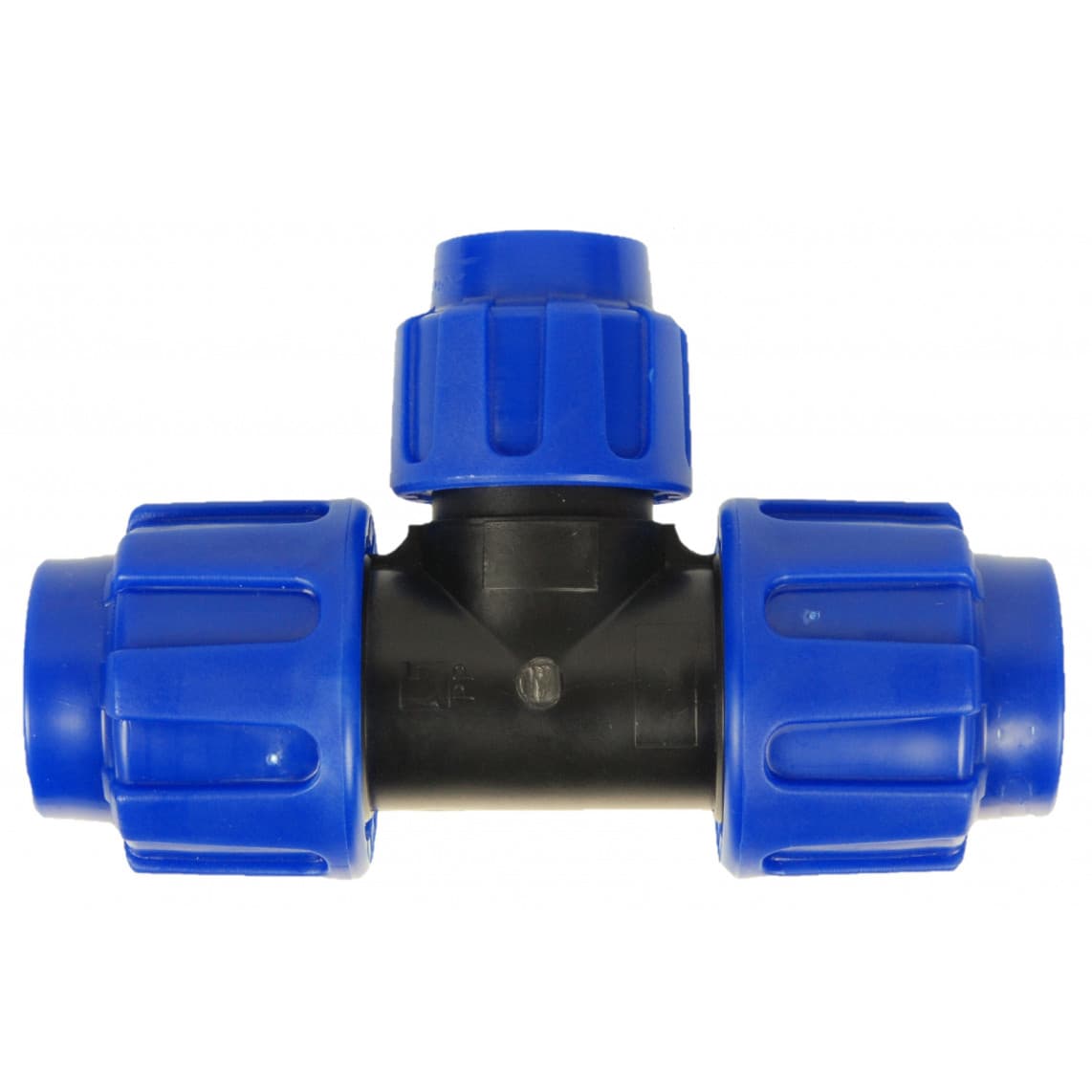 984844017 PP Té de réduction, 25 mm x 20 mm x 25 mm, raccord à serrer pour PEHD/socarex
