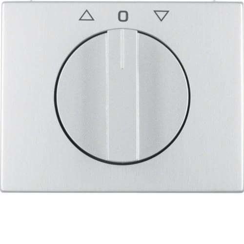 Enjoliveur avec bouton rotatif pour interrupteur volets K.5 Alu