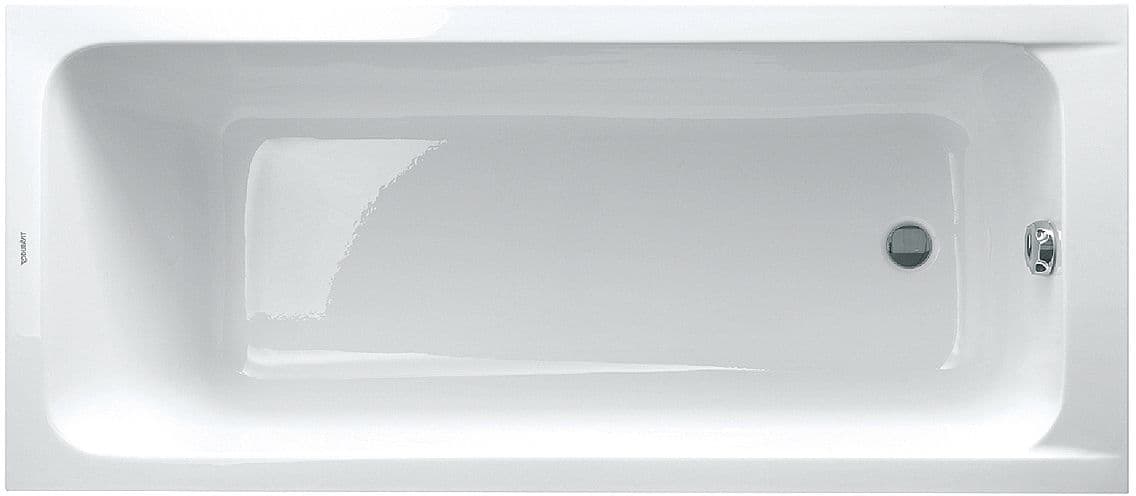 BAIN SANS PIEDS D-CODE DURAVIT 150-75CM BLANC