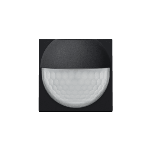 Set de finition pour détecteur de mouvement mural pour Niko Home Control, couleur black coated