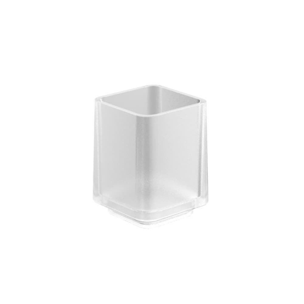 Van Marcke Collection Zelo gobelet verre mat 80x80x100mm à poser