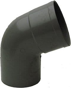 COUDE PVC GRIS FONCE EEP ROND 67° 80MM