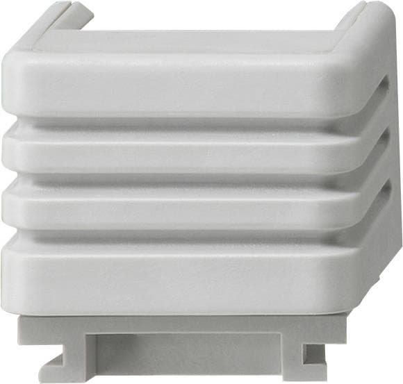 Adaptateur pour entrée de câble Gris pour canal 15 x 30mm
