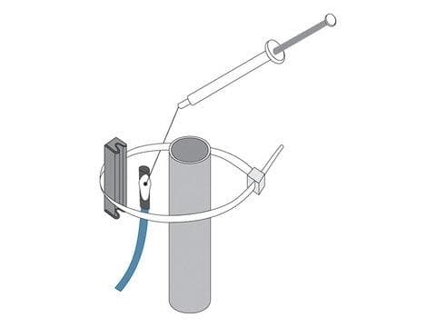 Sonde d'applique 3129 + kit fixation 2K OHMS / 25°C (M43 / 9637)