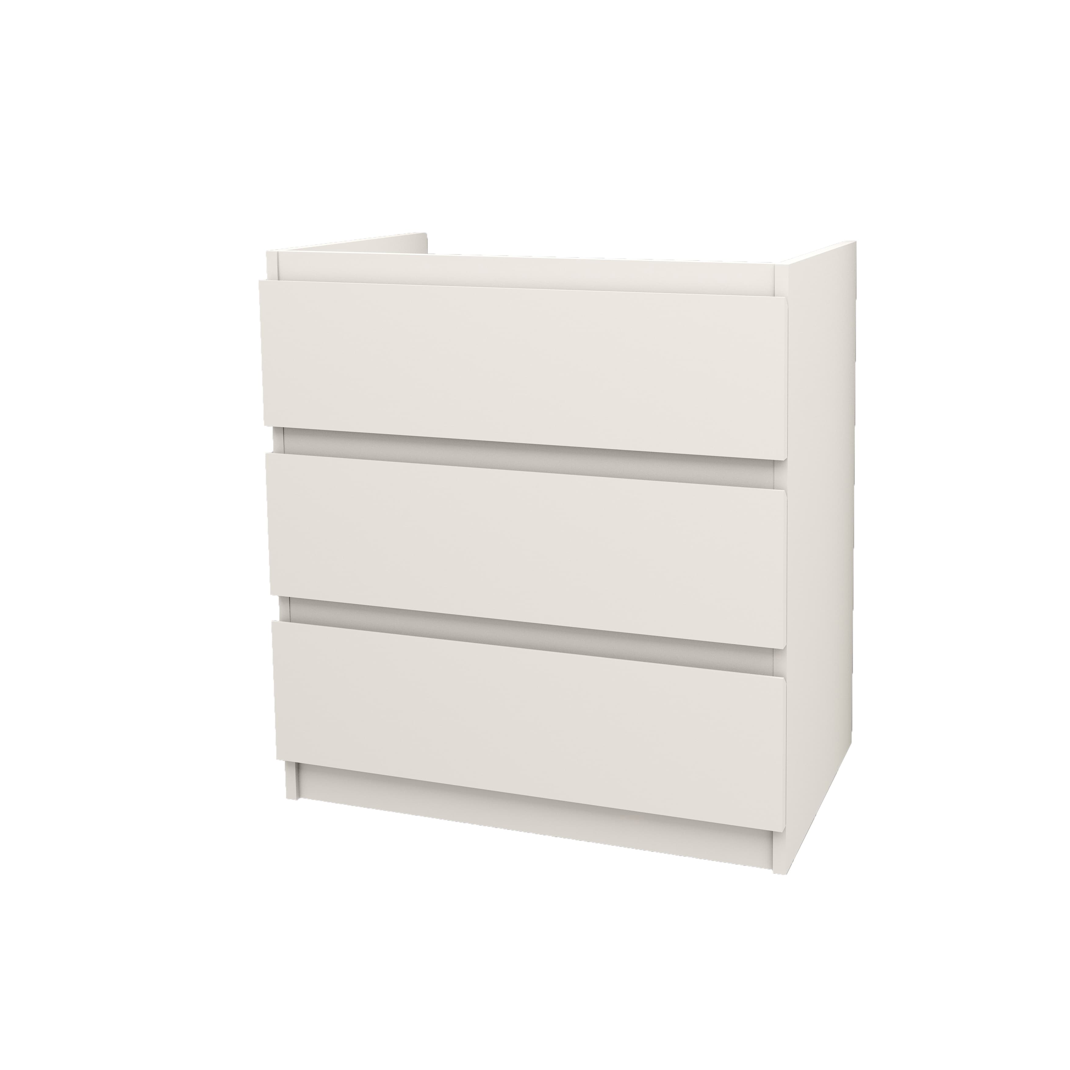 Jupiter Meuble sous-plan (80CM) - blanc mat