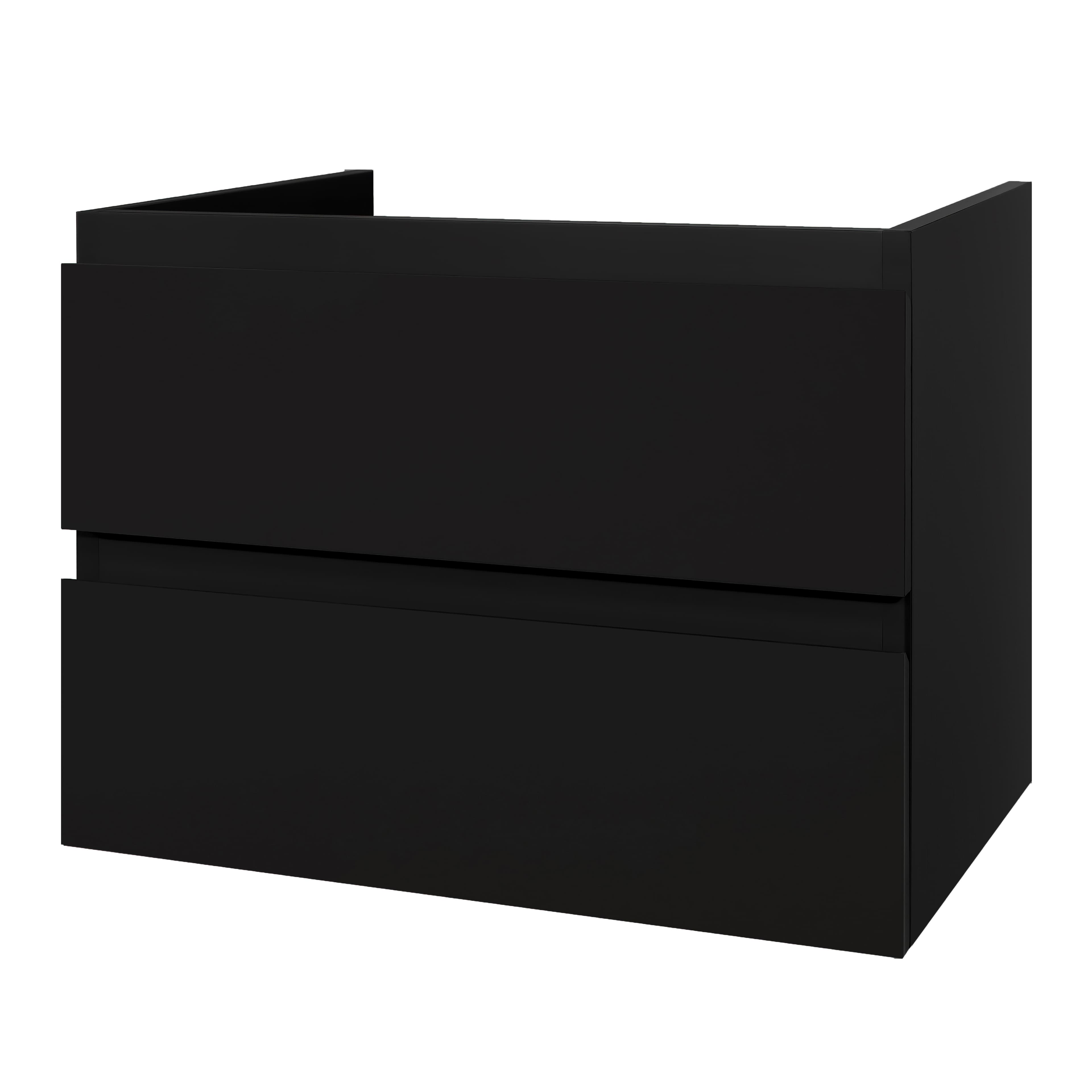 ALONI sally meuble sous-plan (60CM) - Noir mat