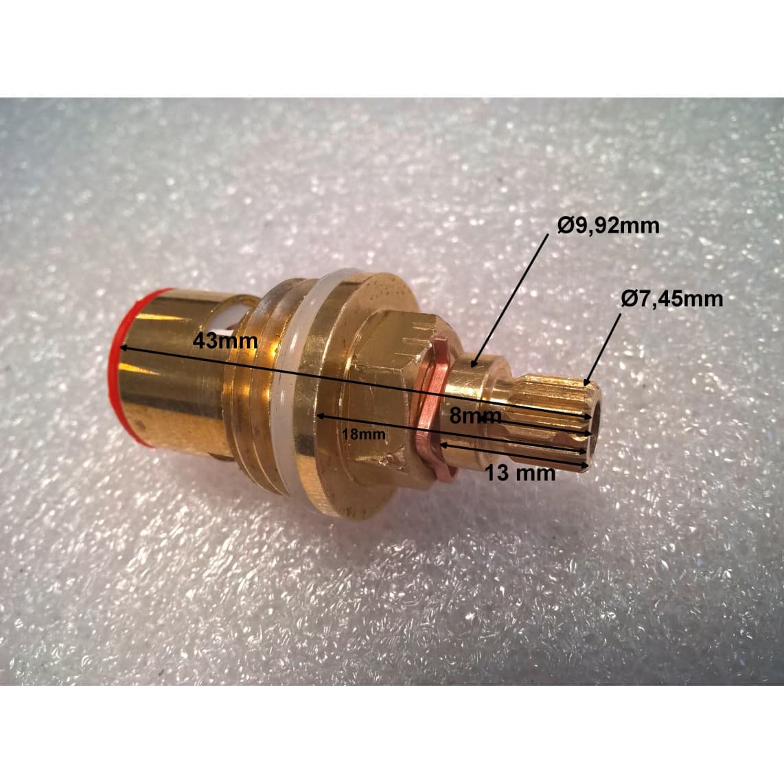 02415 Partie supérieure de vanne, 1/2", par ex. pour 60570
