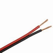 Câble pour haut parleur 2 x 4 Rouge Noir Lsoh en rouleau de 100m classe CPR: ECA