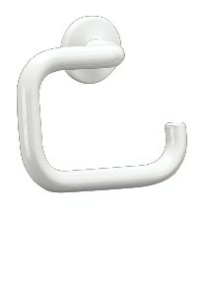 Delabie porte-papier toilette forme U nylon modèle fort fixation invisible blanc