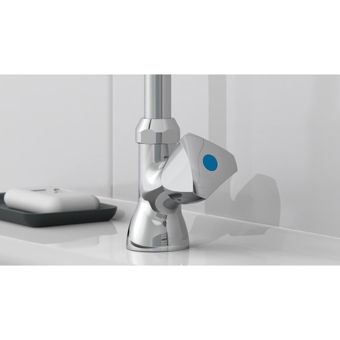 37970 CARNEO robinet eau froide pivotant, chromé