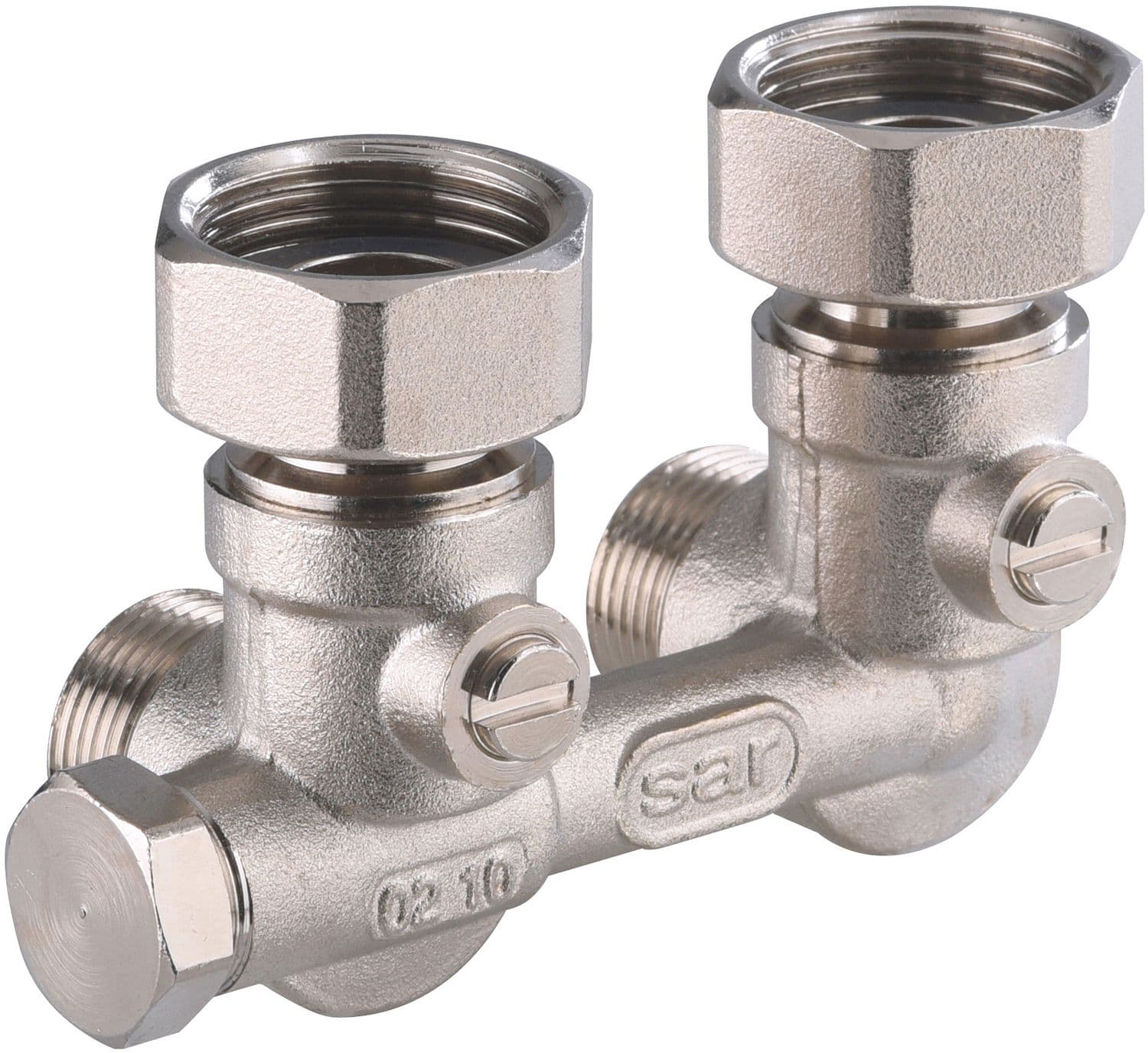BLOC H 1TUBE COMAP VANNE MUR 3/4"EK-M22