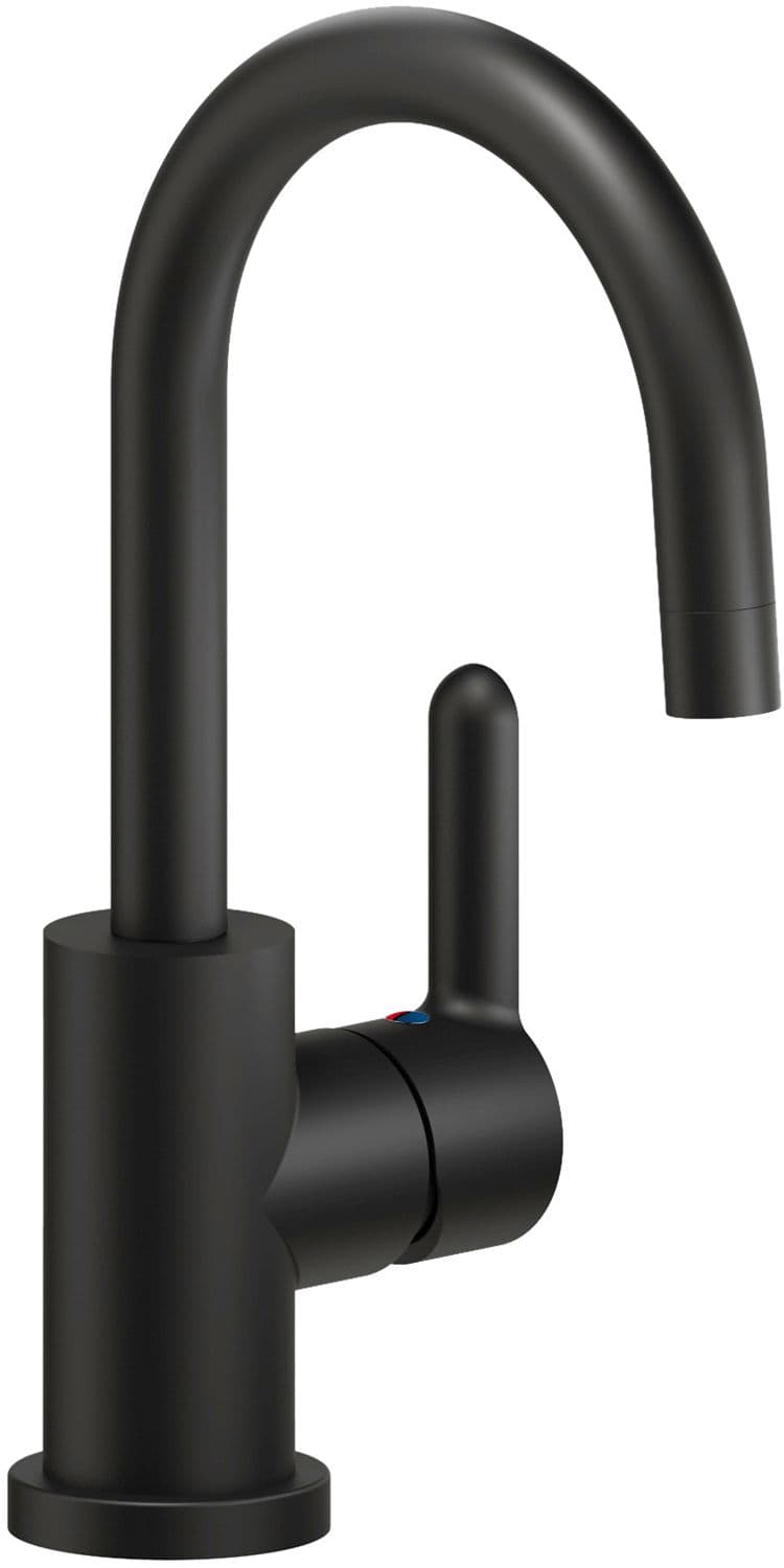 MITIGEUR LAVABO BEC HAUT ABC NOBILI CLIC-CLAC NOIR MAT